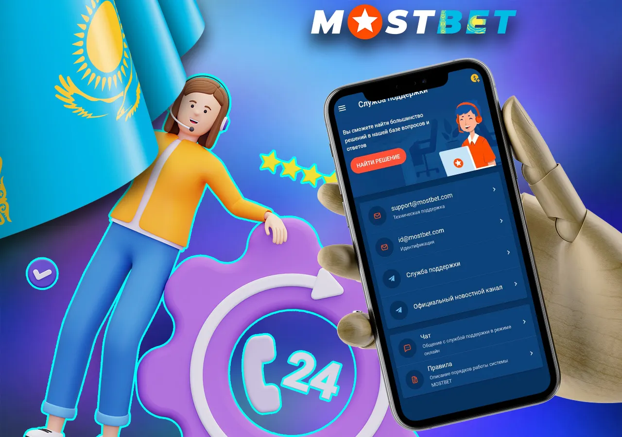 С любыми проблемами поможет служба поддержки Mostbet